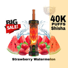 MFU Shisha X1 40K Puffs Strawberry watermelon Disposable Vape
