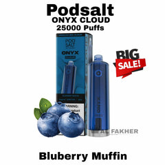 Pod Salt Onyx Cloud 25000 Puffs Blueberry Muffins in Dubai UAE