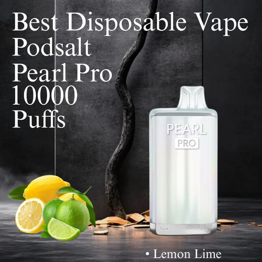 Podsalt Pearl Pro 10000 Puffs Lemon Lime Disposable Vape in UAE