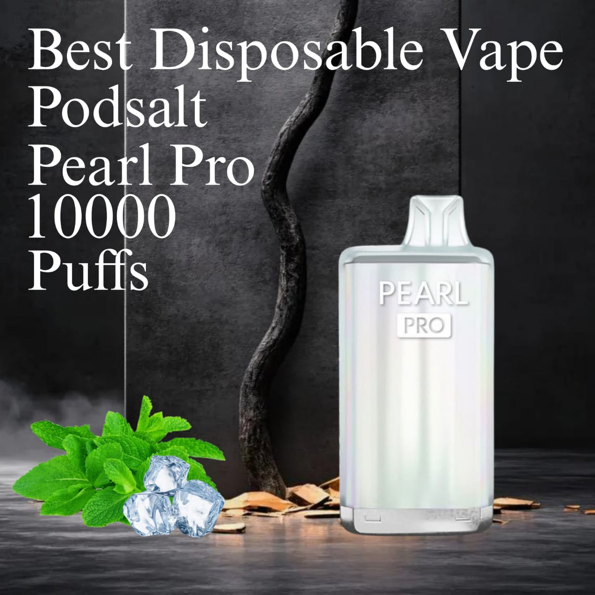 Podsalt Pearl Pro 10000 Puffs Sweet Mint Burst Disposable Vape in UAE