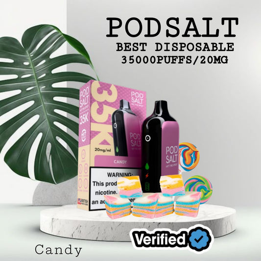 Podsalt 35000 Puffs Candy Disposable Vape in Dubai UAE