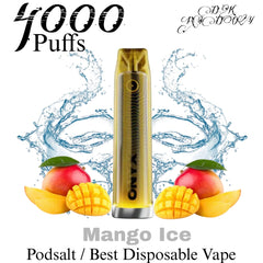 Pod Salt Onyx Mango Ice 20mg  4000 Puffs in Dubai UAE