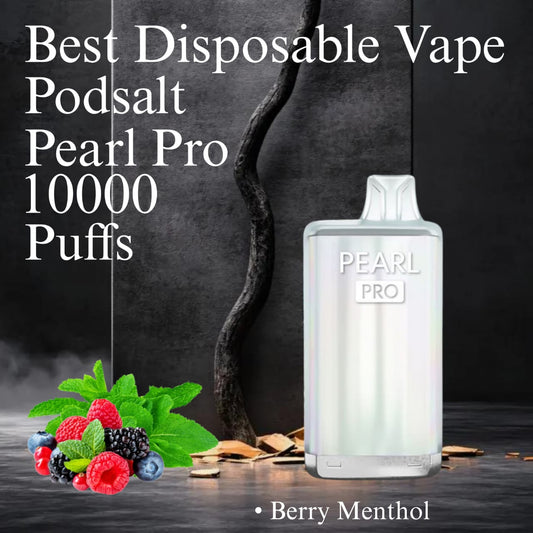 Podsalt Pearl Pro 10000 Puffs Menthol Disposable Vape in UAE