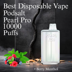 Podsalt Pearl Pro 10000 Puffs Menthol Disposable Vape in UAE