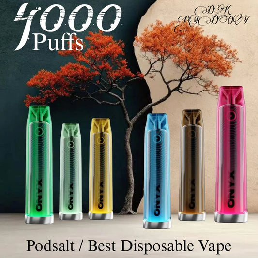 Buy Pod Salt Onyx 4000 Puffs Disposable Vape in Dubai UAE