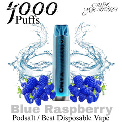 Pod Salt Onyx Blue Raspberry 20mg 4000 Puffs in Dubai UAE