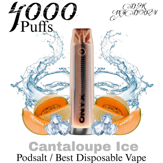 Pod Salt Onyx Cantaloupe Ice  20mg  4000 Puffs in Dubai UAE