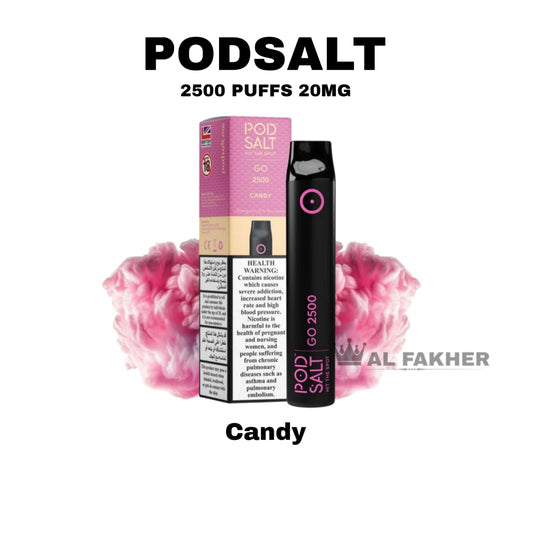 Pod Salt Go 2500 Puffs Candy Disposable Vape in Dubai UAE