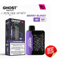 Vapes Bars Ghost Galaxy 25K Puffs Berry Burst In UAE