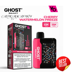 Vapes Bars Ghost Galaxy 25000 Puffs Cherry Watermelon Freeze