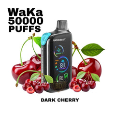 Waka ice Blast 50000 Puffs 50mg Dark Cherry in Dubai, UAE
