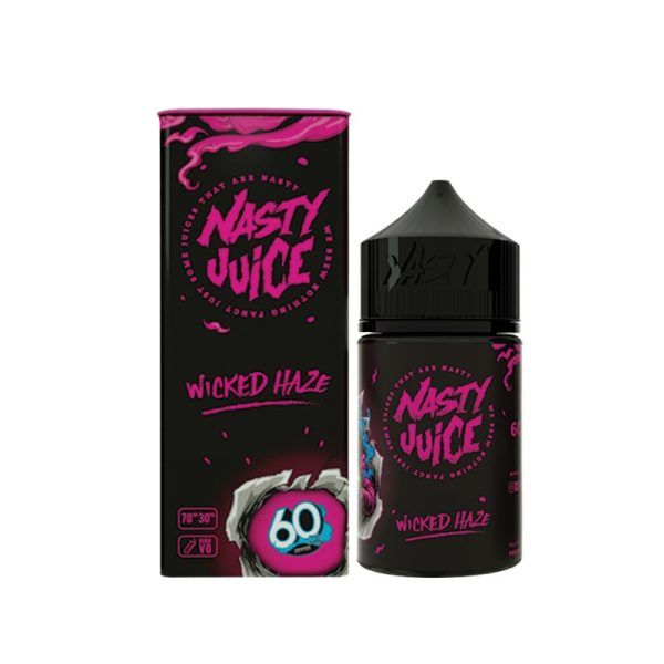 Wicked Haze 60ml Nasty freebase e-liquid 60ml 3mg juice