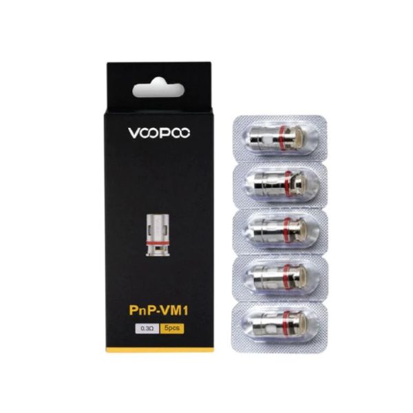 PnP VM1- 0.3 ohm (32-40w) Voopoo PnP Coil Serious Best Disposable Vape Shop