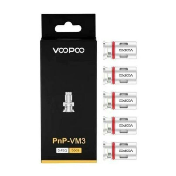 PnP VM3- 0.45 ohm (25-35w) Voopoo PnP Coil Serious Best Disposable Vape Shop