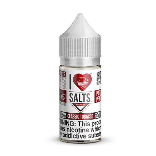 Classic Tobacco I love salt vape juice 25mg 50mg Dubai
